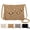 Khaki, variant on Crossbody Bag Purse For Women Bohemian Shoulder Bag Woven Crochet Purse For Summer Beach Travel Clutch Handbag