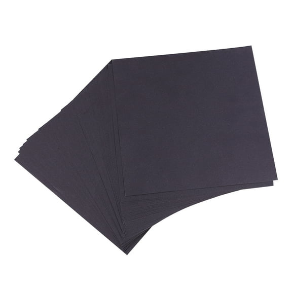 Black Origami Paper for DIY Crafts and Party Decoration 100pcs Square Folding Paper 7.87 Inches