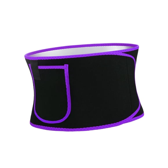 Corsé moldeador de cintura para mujer, faja moldeadora de abdomen para ejercicio Violeta
