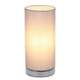 thumbnail image 2 of Mixfeer Touching Control Table Light Bedside 3 Way Dimmable Desk Lamp Modern Nightstand Lamp with Round Fabric Lampshade, 2 of 7