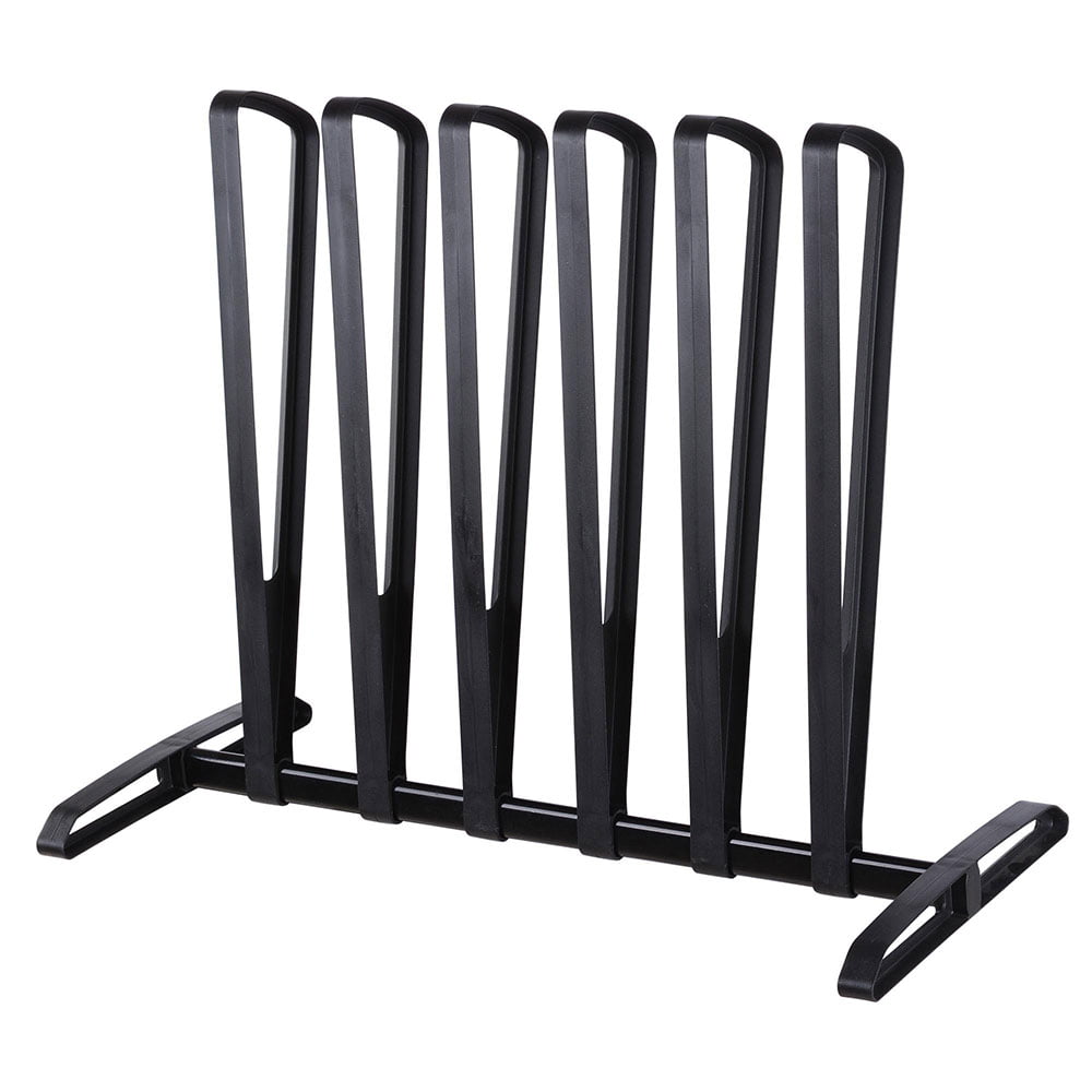 GENMOUS Free Standing Large Boot Rack Holder For Tall Boots Storage, Black  Metal Shoe Rack For Boots Storage and Organizer, Shoe Boot Rack Holds 6