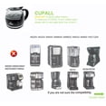 thumbnail image 4 of Jarra de vidrio de repuesto para cafetera Hamilton Beach de 1,8 litros para 12 tazas, 4 of 8