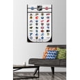 thumbnail image 2 of NHL League - Logos 22 Wall Poster with Pushpins, 22.375" x 34", 2 of 6