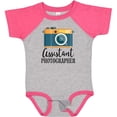 thumbnail image 3 of Inktastic Assistant Photographer Boys or Girls Baby Bodysuit, 3 of 5