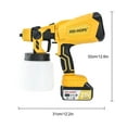 thumbnail image 7 of Electric Paint Spray Gun, Portable Coating Sprayer for Latex Paint and Wall Painting, 7 of 7