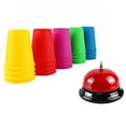 thumbnail image 2 of Juegos de tazas rápidas para niños, juego clásico de vasos apilables de velocidad para niños, vaso apilable volador, juego interactivo para padres e hijos, 2 of 6