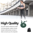 thumbnail image 3 of Flow Rope for Fitness High Performance Double Woven Workout Rope Adjustable Flow Jump Rope for Men Women Training Indoor Outdoor Cardio Exercise Rope for beginner（Green）, 3 of 6