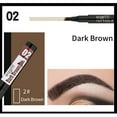 thumbnail image 2 of Micro Brow Pencil, Eyebrow Pen, Precise Eye Brow Makeup Pen, Four-pronged Eyebrow Pencil Makeup Artist Special Natural Three-dimensional Eyebrow Pencil 2.5ml, 2 of 7