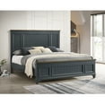 thumbnail image 3 of Roundhill Furniture Clelane Wood Bedroom Set Panel King Bed, Dresser, Mirror, Nightstand, and Chest, 3 of 17