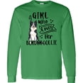 thumbnail image 3 of Inktastic A Girl Who Loves Her Border Collie Long Sleeve T-Shirt, 3 of 5