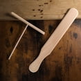 thumbnail image 4 of EeaseMX Cabilock 2pcs Kit de esparcidor de espátula de crepe de madera de haya Juego de herramientas profesionales para hacer tortillas, 4 of 8
