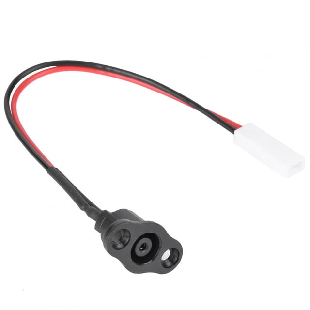 LAFGUR Battery Charger Connector Socket , With Waterproof Cover Charging Port For M365, For M365 Electric Scooter Accessory