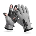 thumbnail image 2 of Heated Gloves Touch Screen Men Cycling Gloves Waterproof Winter Bicycle Gloves Riding Scooter Windproof Outdoor Motorcycle Ski Bike Warm Glove, 2 of 8