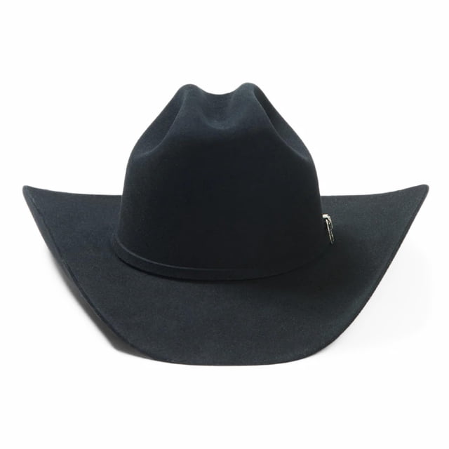Sombrero Stetson Skyline 6X de Fieltro de Piel Negro con Ala de 10 cm