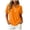 Orange, variant on felwors Womens Short Sleeve Shirts V Neck Quarter Zip Top Casual Summer Polo Tee (Grey, S)