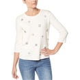 thumbnail image 1 of Buffalo David Bitton Womens Bow-Back Basic T-Shirt, White, X-Small, 1 of 1