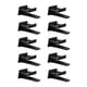 thumbnail image 3 of Bearachild Ganchos para sombreros montados en la pared, estante multifuncional para sombreros, resistente y duradero, 10 Uds. Almacenamiento y organización del hogar Negro 4.2x3.2 cm, 3 of 6