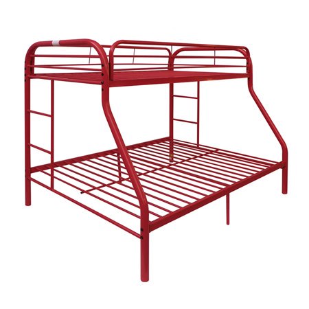 ACME Lit Superposé Industriel Eclipse (Double/plein), Rouge