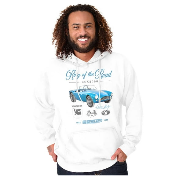 Shelby King of the Road Muscle Car Hoodie Sweatshirt Women Men Brisco Brands S