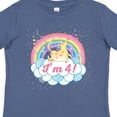thumbnail image 4 of Inktastic 4th Birthday Unicorn Rainbow Cute Girls Girls Toddler T-Shirt, 4 of 5