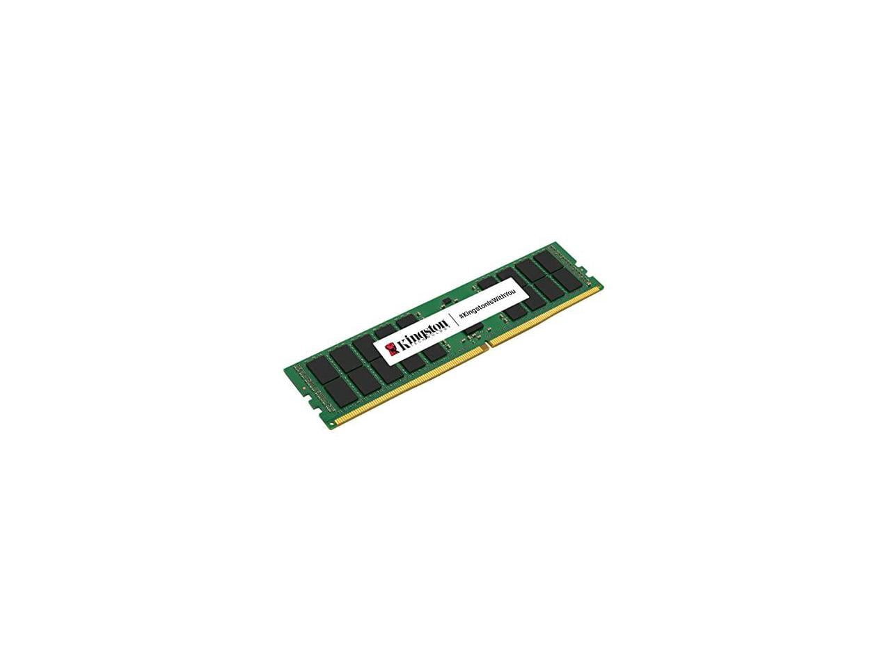 Kingston KSM32ED8/32HC Server Premier 32GB DDR4 SDRAM Memory Module - For Server - 32 GB - DDR4-3200/PC4-25600 DDR4 SDRAM - 3200 MHz Dual-rank Memory - CL22 - 1.20 V - ECC -Unbuffered-288-pin- DIMM