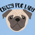 thumbnail image 3 of CafePress - Crazy Pug Lady Light T Shirt - Men's Classic Graphic T-Shirt, 3 of 4