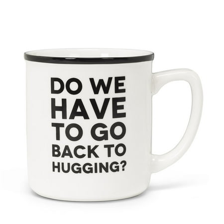 

Set of 12 Back to Hugging Text Mug