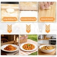 thumbnail image 3 of Hyindoor 11PCS Pasta Making Tools, Rotatable Pasta Drying Rack, 3 Size Threaded Rolling Pins, Long Rolling Pin, Gnocchi Board, Dough Cutter, Wheel Cutter, 2 Stamps, Stuffing Spoon, 3 of 8