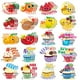 thumbnail image 1 of Pegatinas Scratch and Sniff Jetec, 300 unidades, para niños, 1 of 6