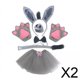 thumbnail image 1 of Disfraz de burro,Conjunto de disfraz de burro animal para fiesta Cosplay,Accesorios de vestir con aro para el pelo para niños Halloween,Diadema con orejas Pajarita Cola Disfraces ,Sombreros, 1 of 8
