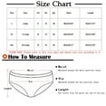 thumbnail image 2 of Admvng Womens Underwear Plus Size Solid Color Lace Underwear, Size L-2XL, 2 of 3
