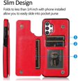 thumbnail image 2 of for Samsung Galaxy A32 5G (Not 4G) Wallet Case with Card Holder,PU Leather Kickstand Card Slots Case Double Magnetic Clasp Durable Shockproof Cover for Samsung Galaxy A32 5G Gules-SK, 2 of 16