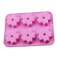 thumbnail image 2 of Sakura Cake Fondant Silicone Molds Cake Decorating Tools Bakeware Cupcake Dessert Chocolate Fondant Mold (Random Color), 2 of 7