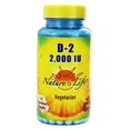 thumbnail image 1 of Nature's Life - Vitamin D2 2000 IU - 90 Vegetarian Capsules, 1 of 5