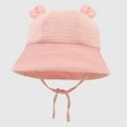 thumbnail image 4 of LFEOOST Baby Sun Hat Girls Upf 50+ Beach Kids Hats Boys Wide Brim Cute Toddler Bucket Hat Floppy Infant Sun Hats, 4 of 7