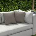thumbnail image 3 of Sunbrella Throw Pillows Set of 2, UV Fade resistant & Water Repellent Square Throw Pillows (Inserts with Covers) for Indoor & Outdoor Use, 3 of 7