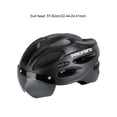 thumbnail image 2 of Soidarity PROMEND bicicletas casco protección cómoda absorción de impactos bicicleta cabeza Protector al aire libre portátil ciclismo gafas Ciclismo Negro Soidarity OD025945-03, 2 of 6