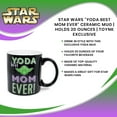 thumbnail image 7 of Star Wars "Yoda Best Mom Ever" Ceramic Mug | Holds 20 Ounces | Toynk Exclusive, 7 of 7