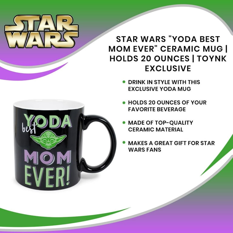 Best Boy Mom Star Wars Mother's Day 11oz Black Coffee Mug