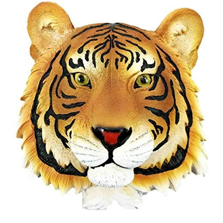 - Ebros Mini Orange Bengal Tiger Head Wall Decor Plaque 7.5