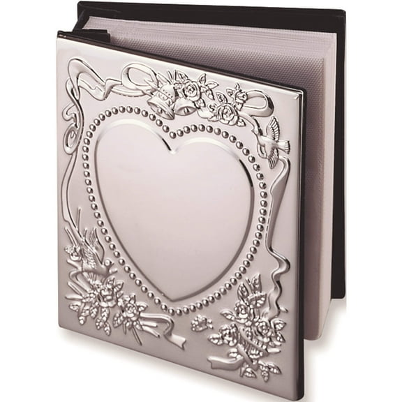 Fashion Chrome-Plated Sweetheart Holds 100- 4X6 Photo Album (7 X 2) Made In China gl9717