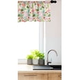 thumbnail image 3 of Ambesonne Flamingo Window Valance, Tropic Birds Exotic Garden, 42" x 18", Multicolor, 3 of 3