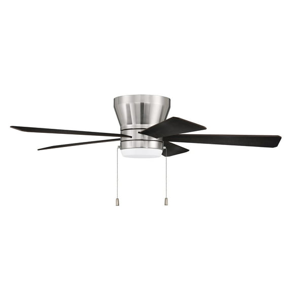 Craftmade 52" Merit Ceiling Fan Brushed Polished Nickel - Pull Chain