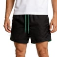 thumbnail image 4 of XAOFW Men's Board Shorts Color Blocking Lightweight Beachwear Shorts With Back Pocket For Summer Water Sports Soft Bottoms L, 4 of 4