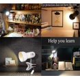thumbnail image 4 of Lámpara de clip para escritorio RONG&LAN con rotación de 360° y luz LED de cuidado ocular, 4 of 7