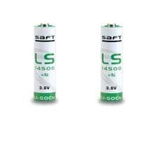 2 saft er14505 saft ls14500 aa 3.6v 2400mah