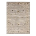 thumbnail image 2 of EORC Gray Machine-made Polypropylene Traditional Distressed Bohemian Isabella Rug, 4' 3 x 5'10-Color:Gray,Material:Polypropylene, 2 of 6