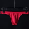 thumbnail image 1 of Tanga de hombre de cintura baja sexy de seda de hielo fina de una sola pieza sin costuras 3D convexo ropa interior sexy para hombres, 1 of 4