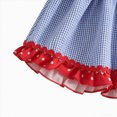 thumbnail image 5 of CAUYDY 4th Of July Outfits Toddler Girl 6 12 18 24 Months 2T 3T Fourth of July Clothes Infant American Flag Print Suit (Sizes 18-24 Months,Blue), 5 of 6