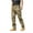 Camouflage A, variant on Cargo Pants for Men Outdoor Sport Soft Shell Mountain Climbing Fleece Pants with Waterproof and Multiple Pockets for Hiking